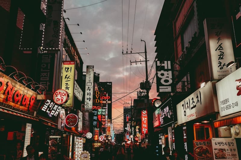 South Korea city and architecture
